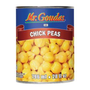 MR GOUDAS CANS CHICK PEAS JUMBO  5595